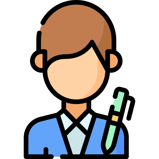 Authorship man authorship professions and jobs icon