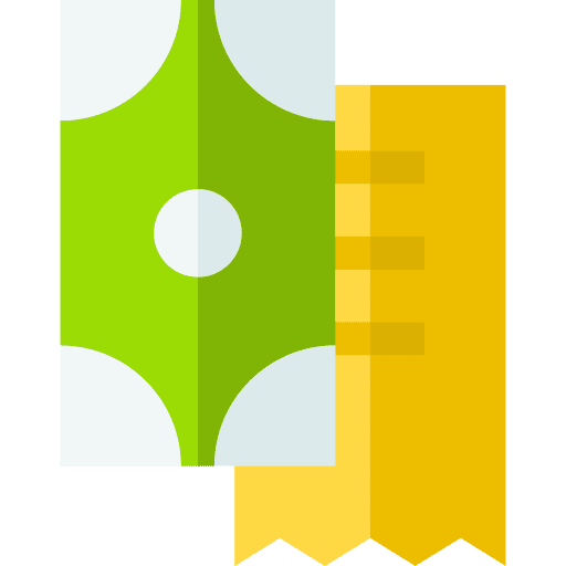 Tip invoice money payment icon