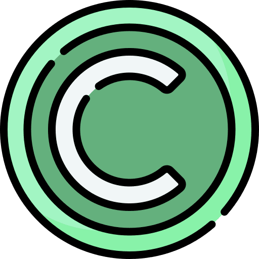 Copyright copyrighted copyright symbol copyright icon