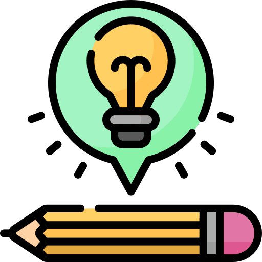 Creativity creativity art and design speech bubble icon