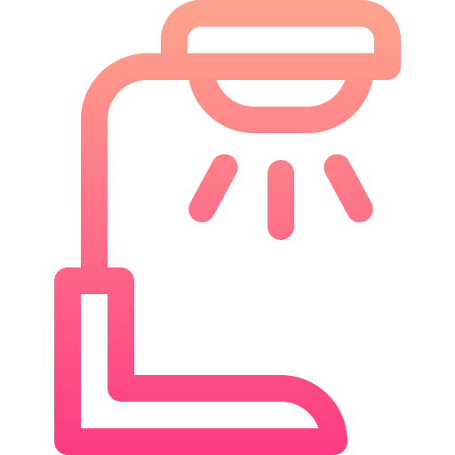 Desk lamp light desk electronics icon