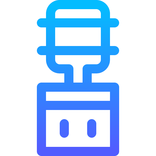 Water cooler drink machine water dispenser icon