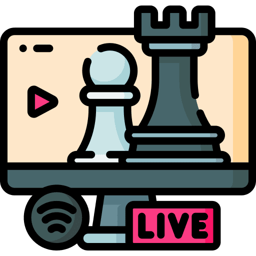 Chess chess online broadcast icon