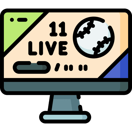 Baseball live sports entertainment baseball icon