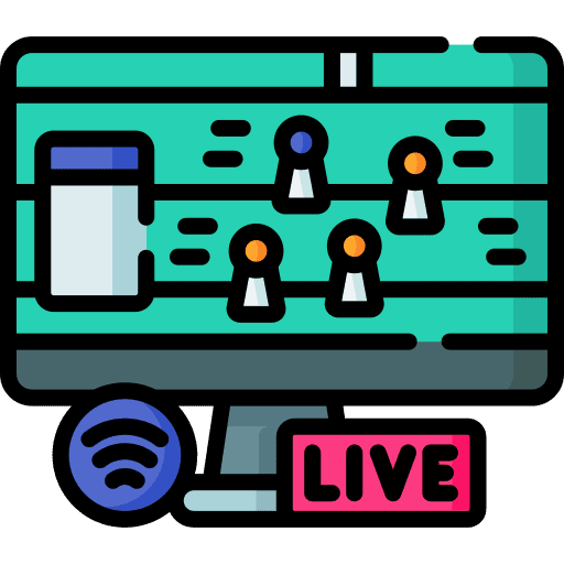 American football broadcast computer american football icon