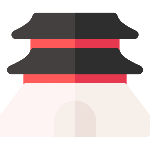 Gate building cultures temple icon