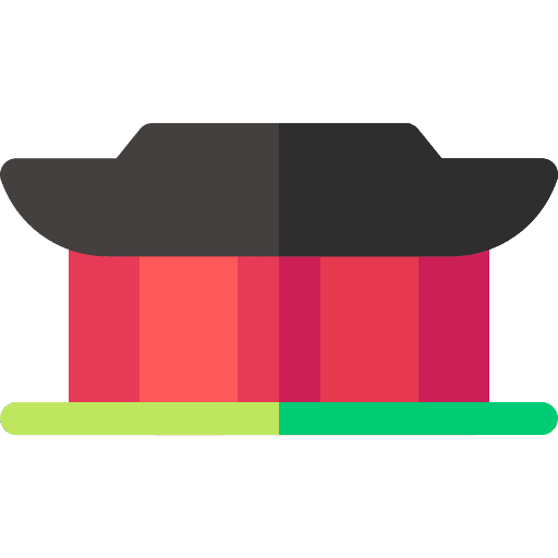 Gyeongbokgung palace architecture and city south korea cultures icon