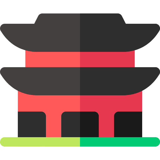 Gyeongbokgung palace joseon dynasty cultures architecture and city icon