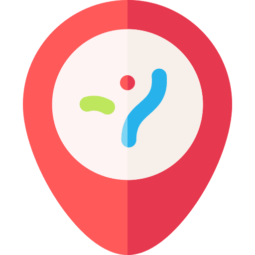 Map pointer seoul marker icon