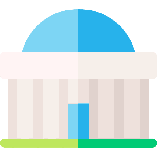 National assembly south korea landmark building icon