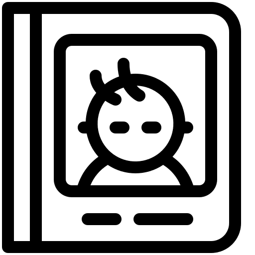 Baby book images baby book baby icon