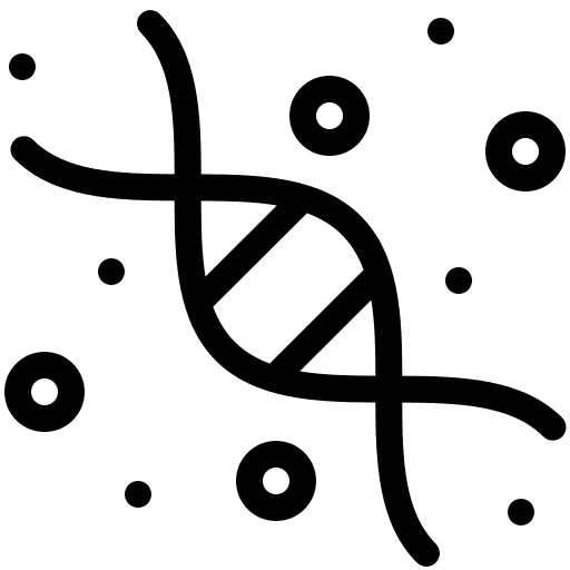 Chromosome sciences science scientific icon