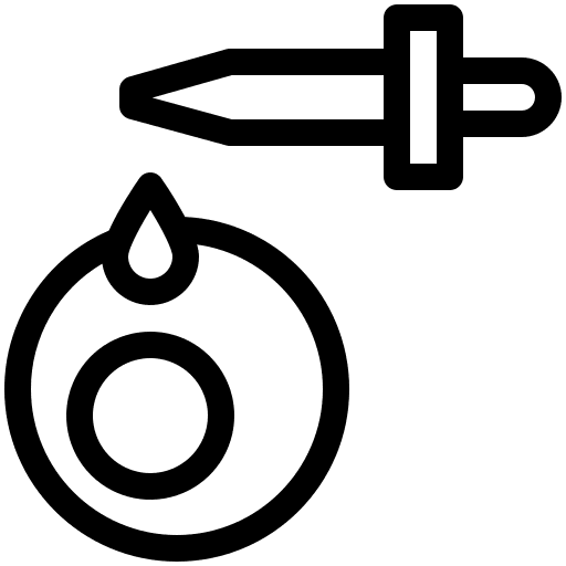 Dropper chemistry treatment lab icon