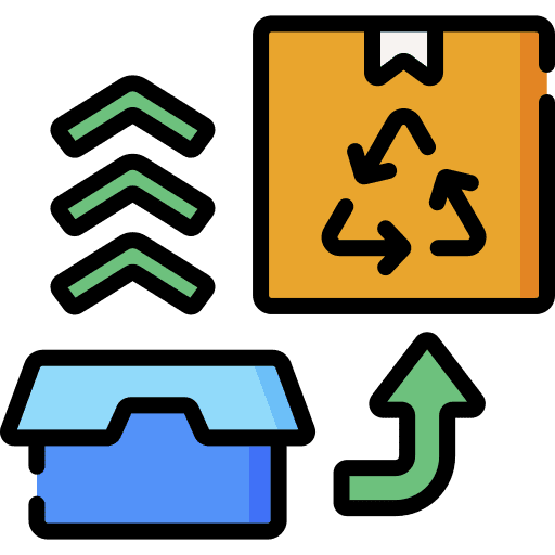 Product product ecology and environment box icon