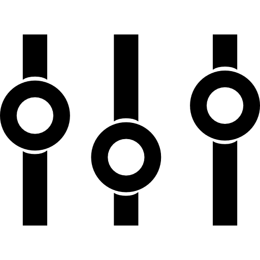 Equalizer tools regulator society and culture icon