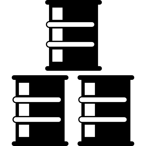 Barrels three barrels tool icon