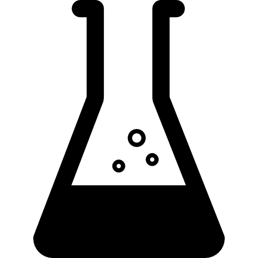 Beaker chemistry beaker glass icon