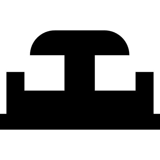 Emergency stop button button silhouette tool icon