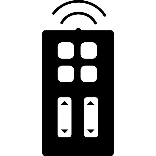 Remote control variant for machine controller tools and utensils machine icon