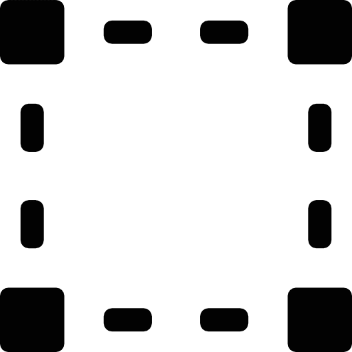 Selection square crop graphics editor graphic tool icon