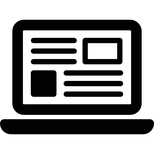 Laptop with text laptop computer open laptop laptop screen icon