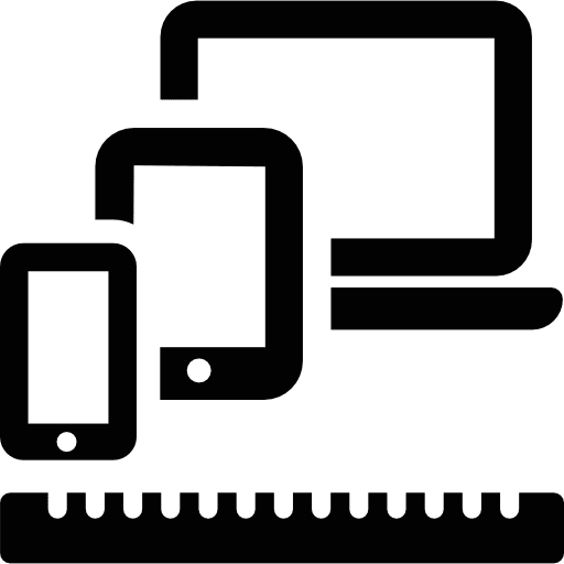 Mobile phone tablet and laptop screen ipad technology computer icon