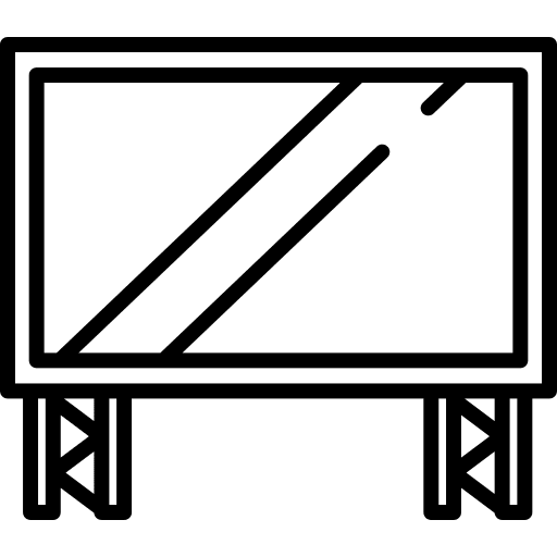 Big screen big screen monitor television icon