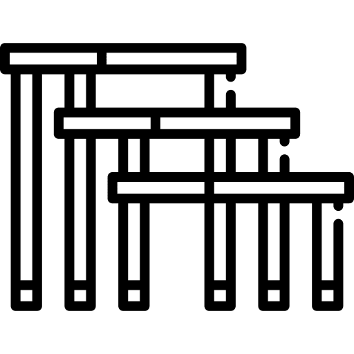 Steps grandstands buildings steps icon