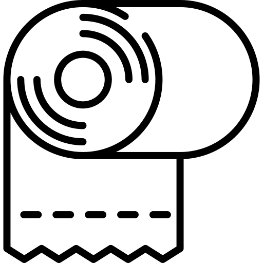 Toilet paper hygiene other toilet paper icon