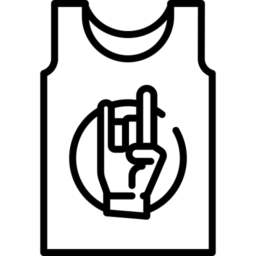 Musical fashion musical concert icon