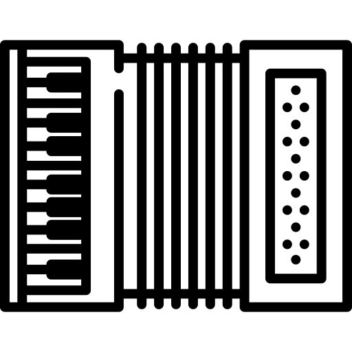 Accordion musical instrument orchestra accordion icon