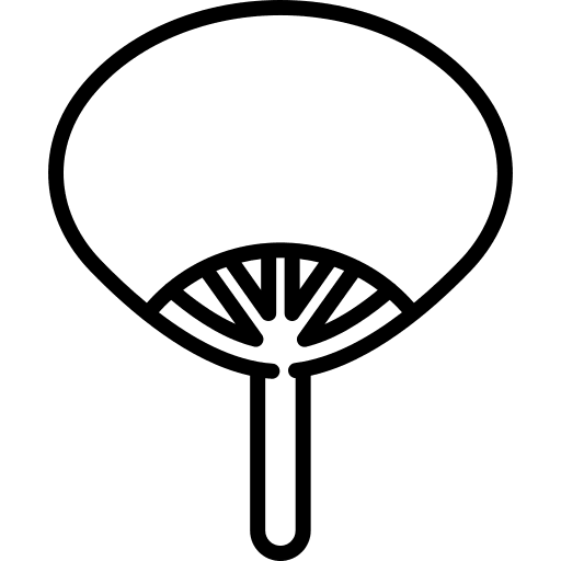 Fan summer fresh ventilator icon