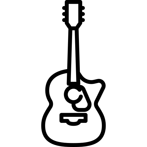 Acoustic guitar musical instrument orchestra acoustic guitar icon