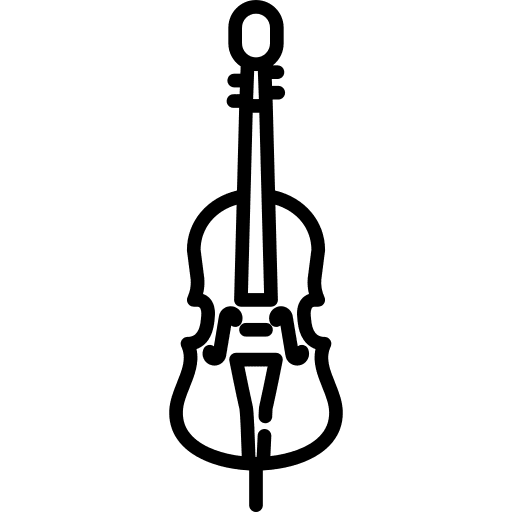 Cello string instrument music musical instrument icon