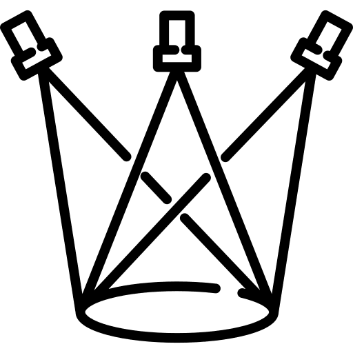 Illumination technology lights festival icon