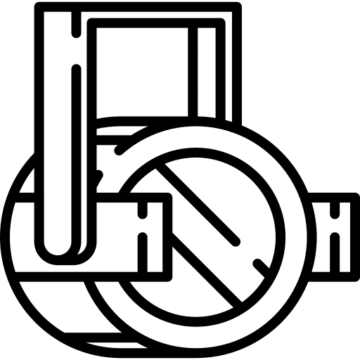 Lighting festival stage light icon