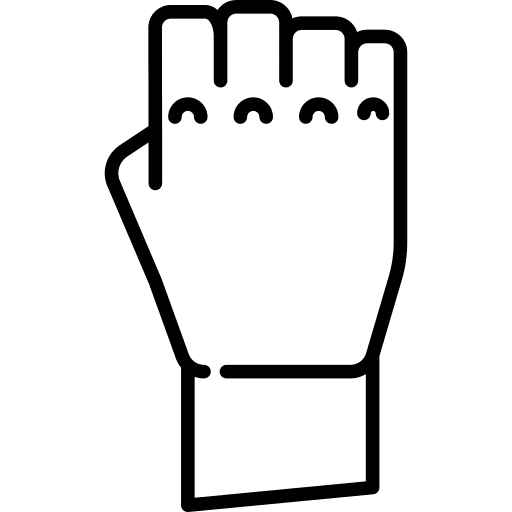 Hand concert heavy metal gestures icon