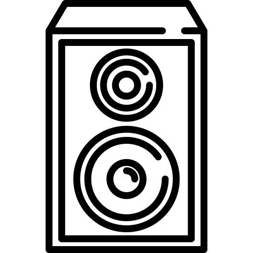 Speaker audio festival sound icon