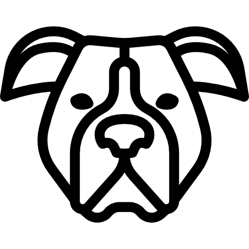 American staffordshire terrier breed animals pet icon