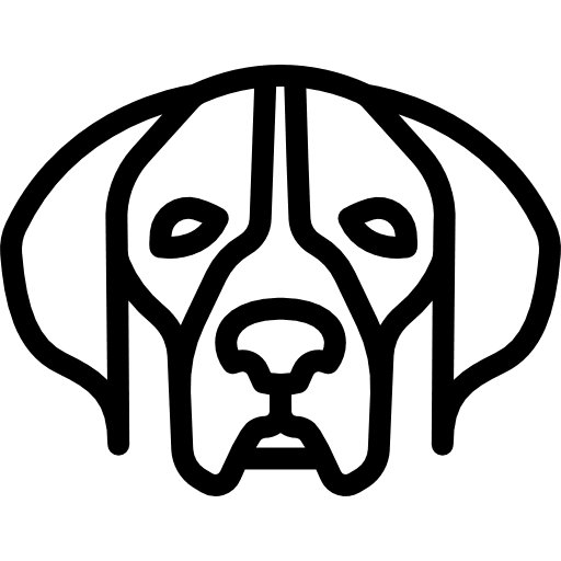 Pointer dog animal animals pet icon