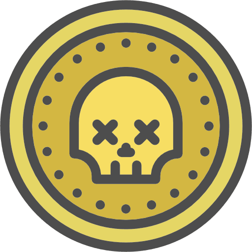 Coin coin business treasure icon