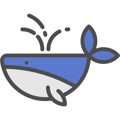 Whale mammal animals whale icon
