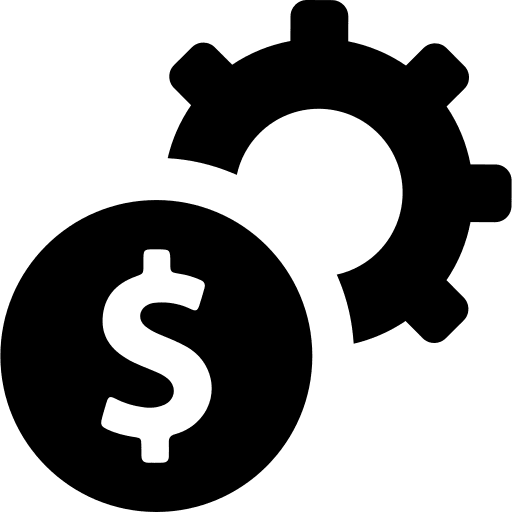 Coin business dollars dollar icon