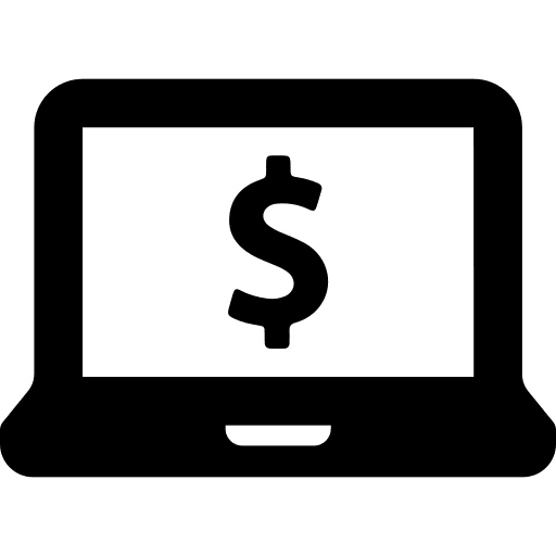 Laptop electric tool technology icon