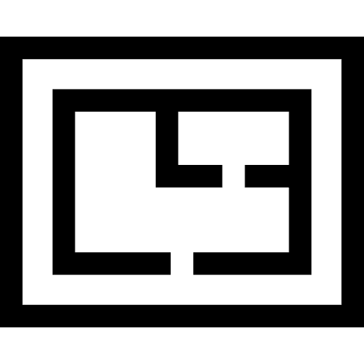 Blueprint blueprint architecture map icon