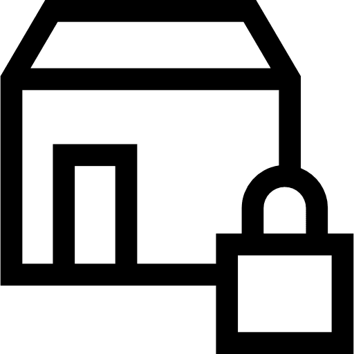 House shield house home icon