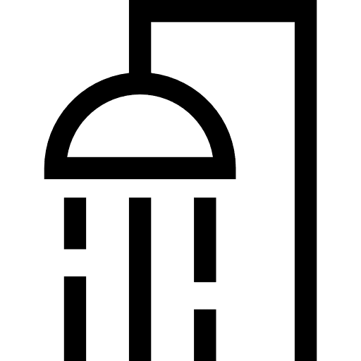 Shower bathroom medical relax icon