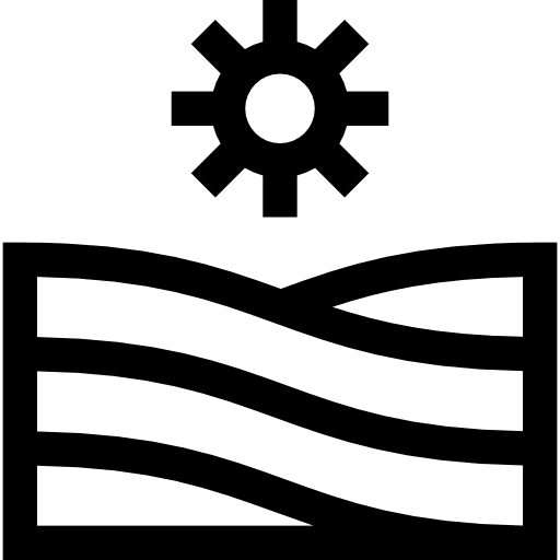 Landscape farm farming landscape icon