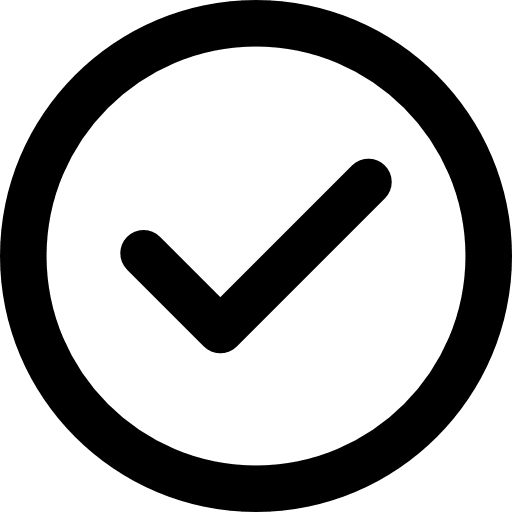 Check checked ok success icon