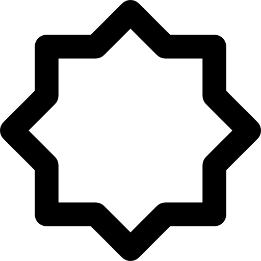 Label shapes sticker star shape icon